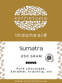 Indonesië Sumatra Gayo Raja Batik koffie 250gr CO₂- neutraal 