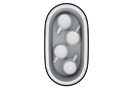 Jura kopjeswarmer S Zwart