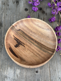 Houten schaal BASIEL - Mango (XL)