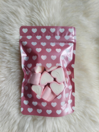 Zakje hartjes marshmallows