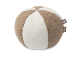 Stoffen speelbal Ivory/Biscuit