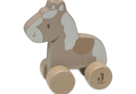 Houten Paard op wielen Nostalgic Ride