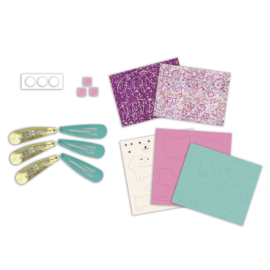 Janod Atelier - Haarspeldjes Glitter Huisdieren