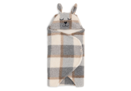 Wikkeldeken - Bunny Check Boucle