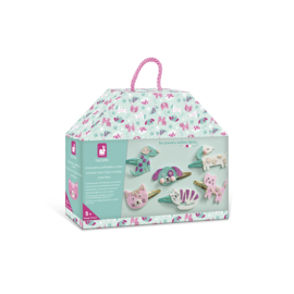 Janod Atelier - Haarspeldjes Glitter Huisdieren