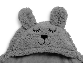 Wikkeldeken - Bunny Storm Grey