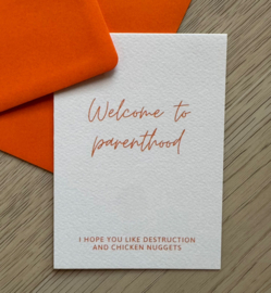 Kaart met envelop - Parenthood