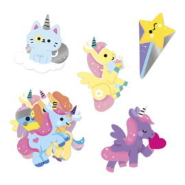 Janod - 100 stickers Unicorn