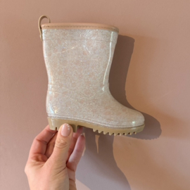 Wellies - Regenlaars Silhouette glitter