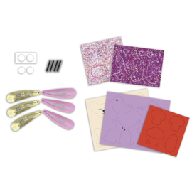 Janod Atelier - Haarspeldjes Glitter Bloementuin