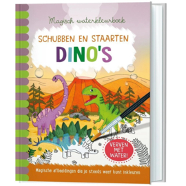 Magisch waterkleurboek - Dino's