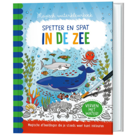 Magisch waterkleurboek - In de zee