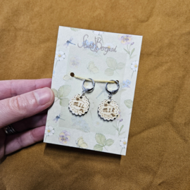 Set van twee steekmarkeerders M1L M1R groot
