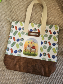 Pre-order Grote tas schaapjes op hek Studio Bereguod 40x42 cm