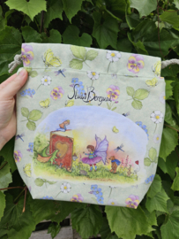 Preorder Projectbag groene achtergrond 28 cm x 28 cm