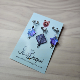 Set van drie steekmarkeerders galaxy