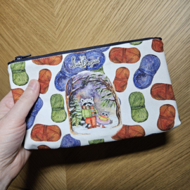 Etui wasberen 22 x 11 cm