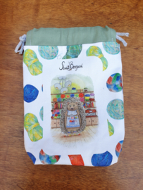 Egeltje Studio Bereguod Project bag/kadotasje 22 cm x 30 cm