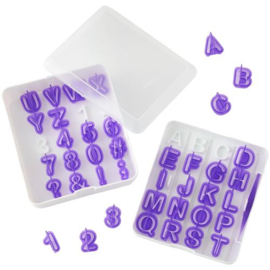 Wilton | Cut Outs Alphabet & Numbers