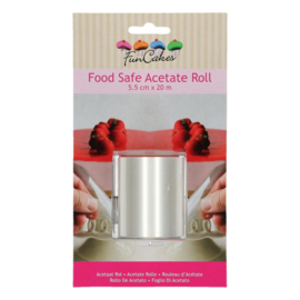 FunCakes | Food Safe Acetate Rolll (5,5 cmx20m)