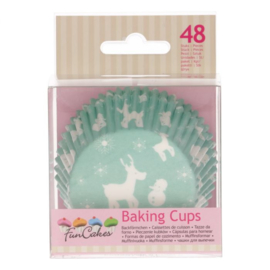 FunCakes | Winter Wonderland Baking Cups (set/48)