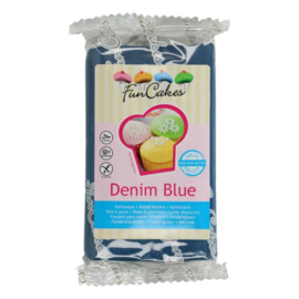 Funcakes | Fondant denim blue 250