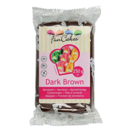 FunCakes | Marsepein dark brown