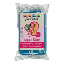 FunCakes | Marsepein Aqua blue 250g