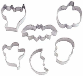 Cookie cutter set hat halloween 6 pieces