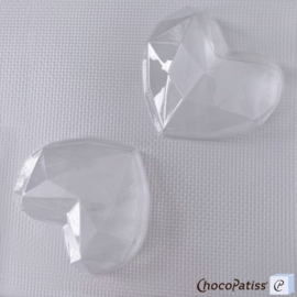 ChocoPatiss | Chocoladevorm diamant hart set/2
