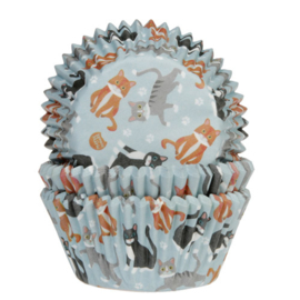 HoM | Baking Cups Katten pk/50