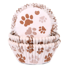 FunCakes | Baking cups Poot Bruin pk/50