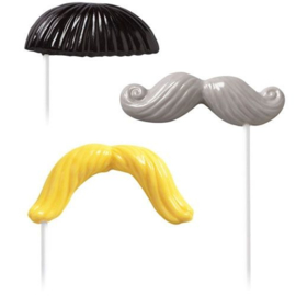 Lollipop mold Moustache