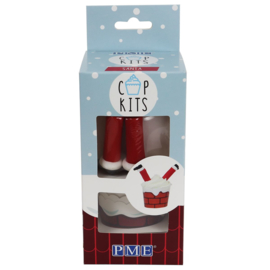 PME Cup Kit Santa pk/6