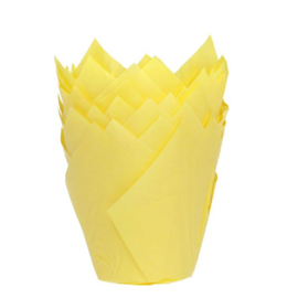 House of Marie Muffin Tulp Cups Yellow