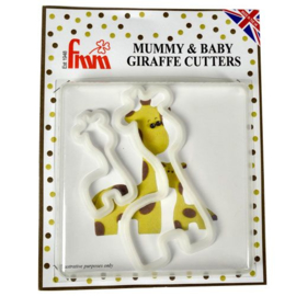 FMM | Mummy & baby giraffe cutters (set/2)