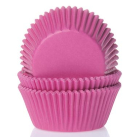 HoM | Baking Cups Hot pink (set/60) (mini)