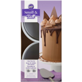 Wilton | Small & Tall Layered Cake Pan Set/2