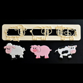 FMM | Cute farm animals (set/3)