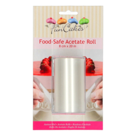 FunCakes | Food Safe Acetate Roll (8cmx20m)