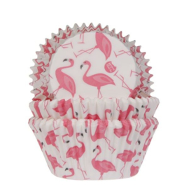 HoM | Baking cups Flamingo (set/50) (normaal)