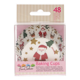 FunCakes | Baking Cups Kerst (set/48)