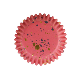 PME | Foil Baking Cups Pink & Gold pk/30
