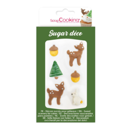 Scrapcooking | Woodland sugar deco /6