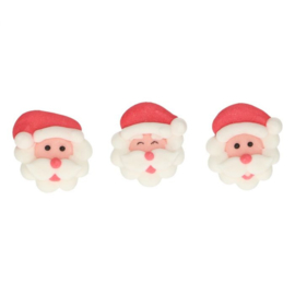 FunCakes | Suikerdecoratie Kerstman (set/8)