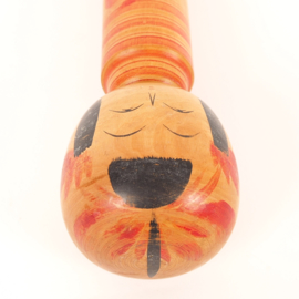 Yamagata Kokeshi - gemaakt door Kobayashi Seijiro (1927-2005)