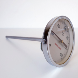 Stoere vintage Midlock thermometer