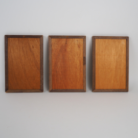 Drie  mooie oude prenten met oud-Hollandse recepten