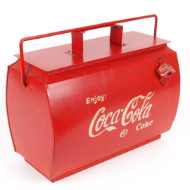 Coca cola koelbox met flesopener