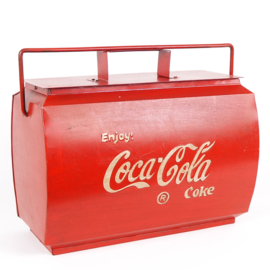 Coca cola koelbox met flesopener